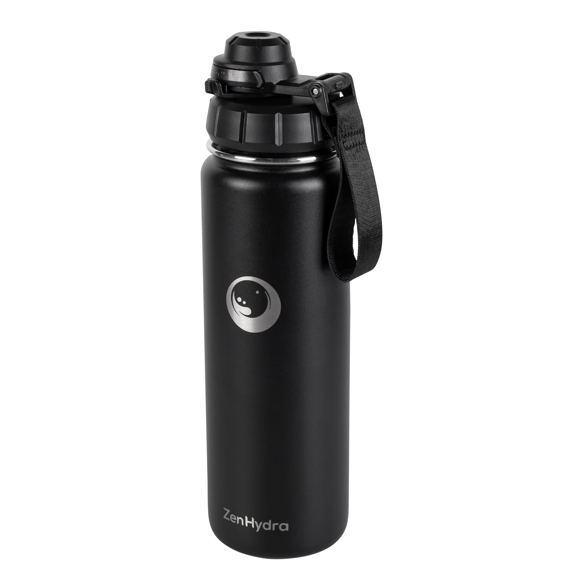 Zenhydra 650 ml drinkles zwart