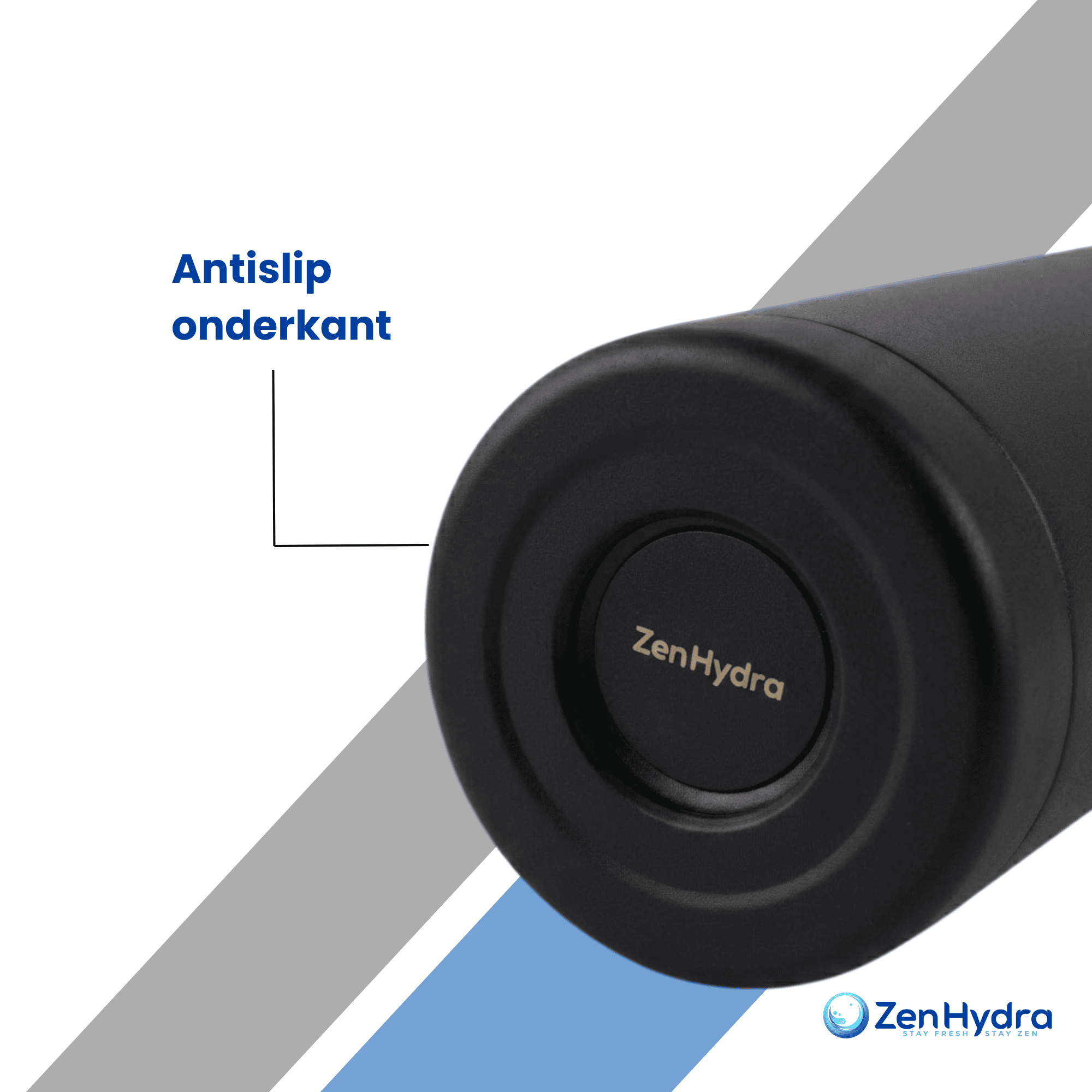 onderkant 750 ml antislip zwart
