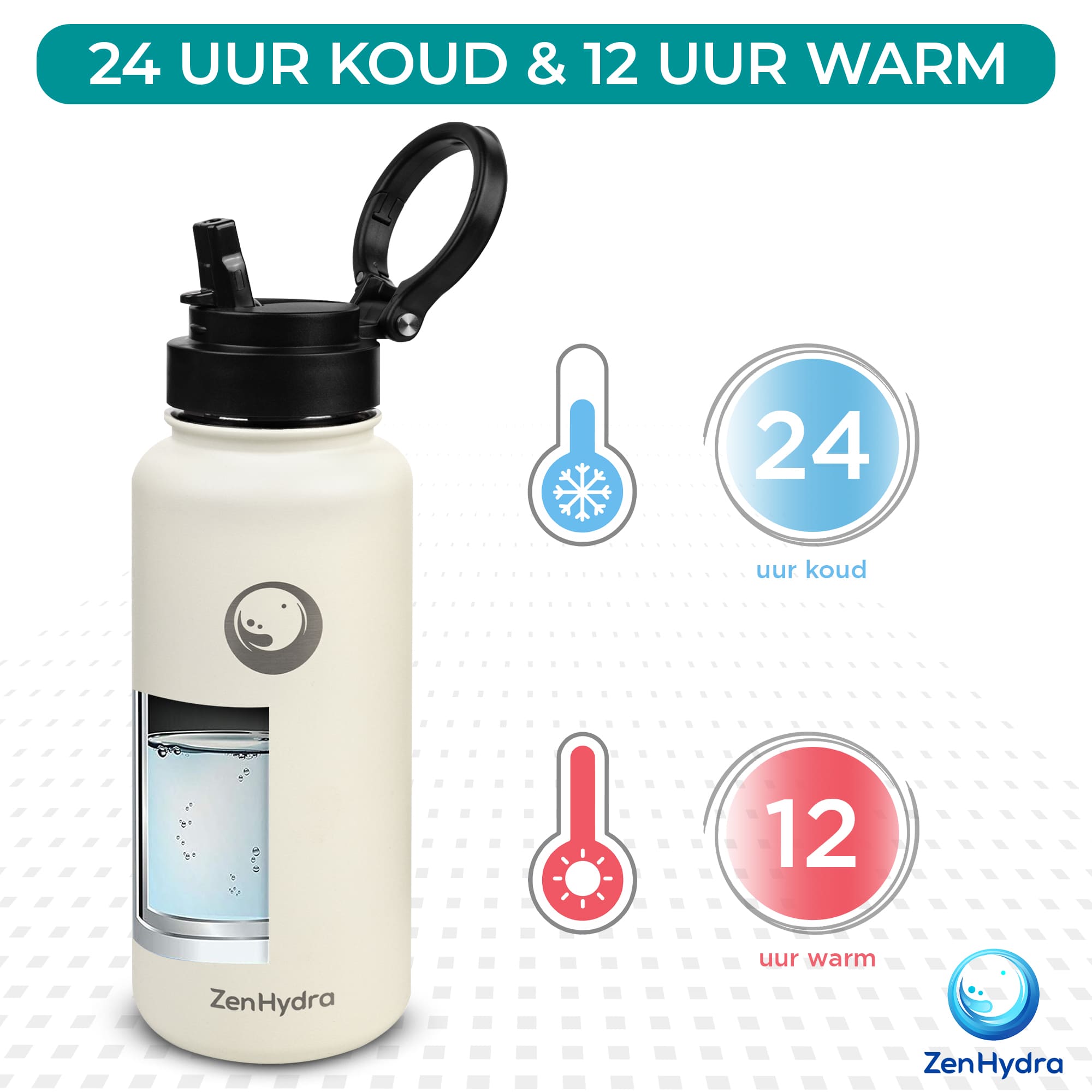 Zenhydra 24 uur koud beige