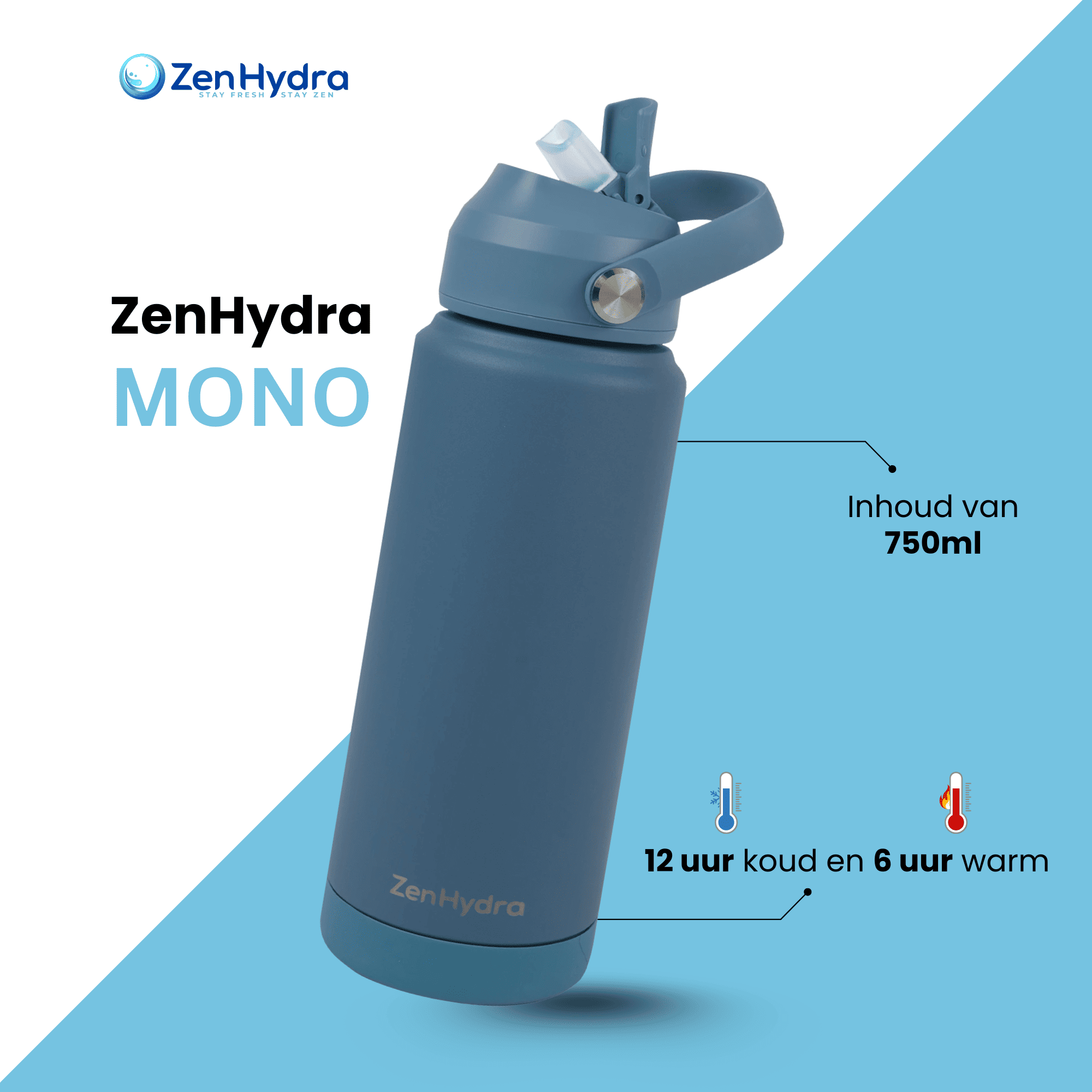 usp mono 750 ml blauw